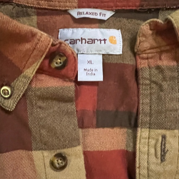 Pair of fall color flannels - Picture 6 of 6
